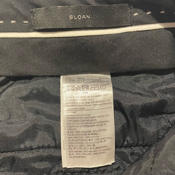 Banana Republic Sloan ankle pant in black - Picture 9 of 12